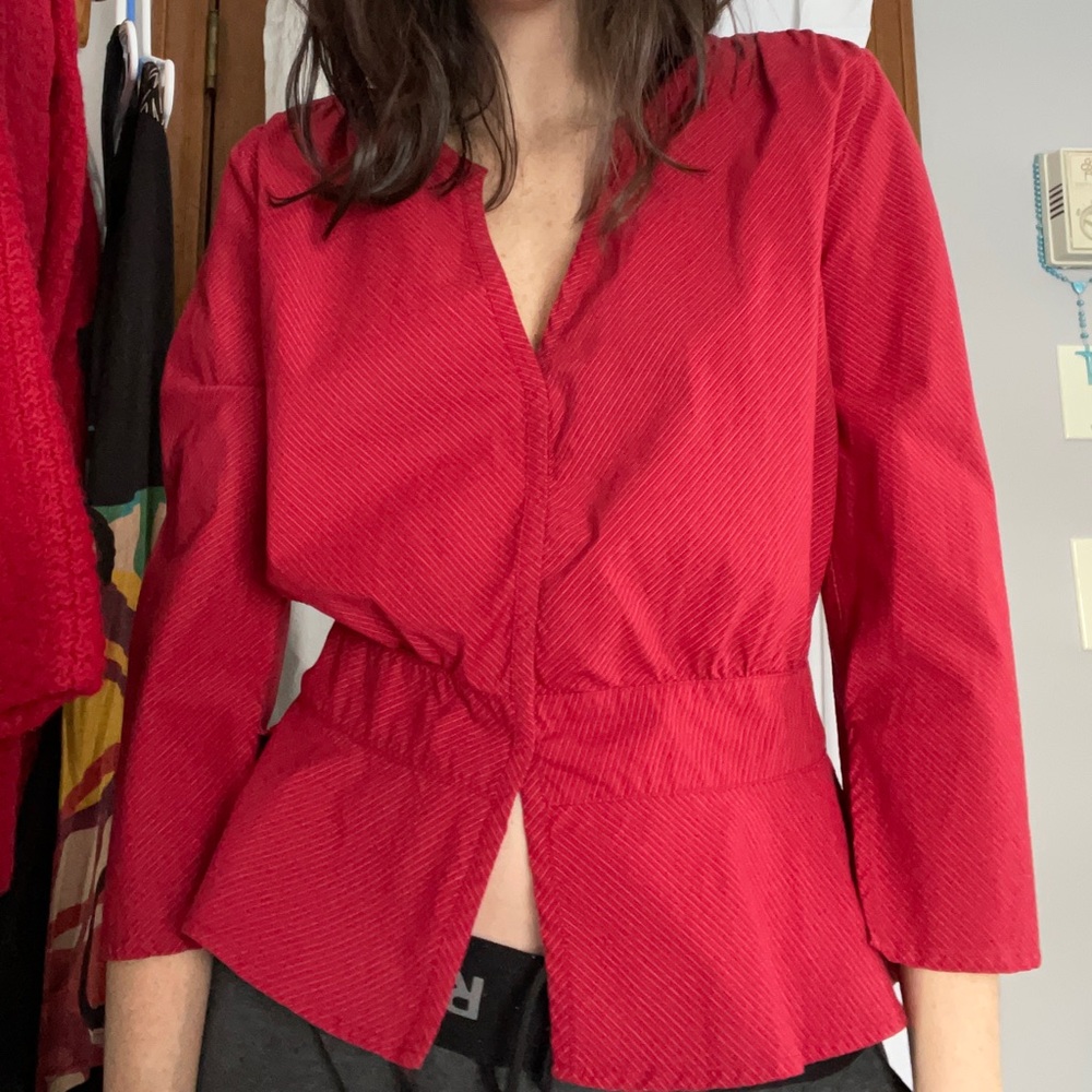 Armani Exchange Red Top